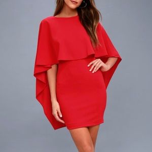 Lulus Best Is Yet To Come Back Wing Dress